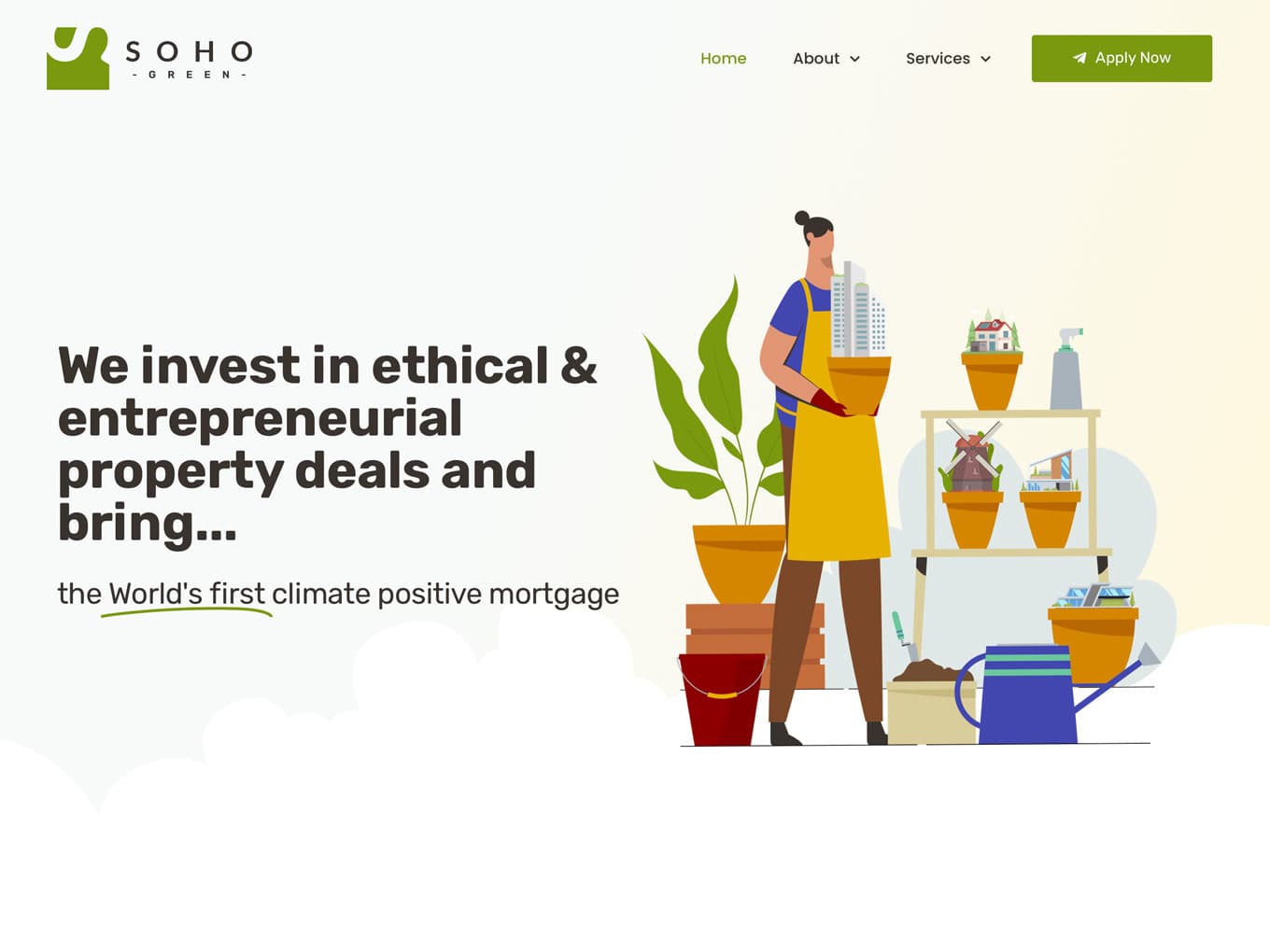 Soho Green Finance Website Design