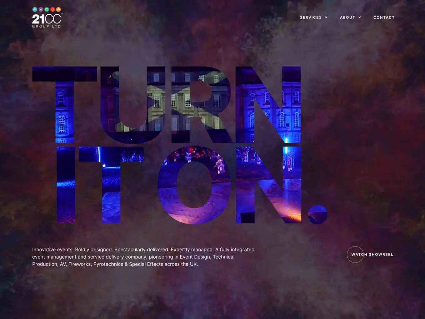 21CC Group new website design