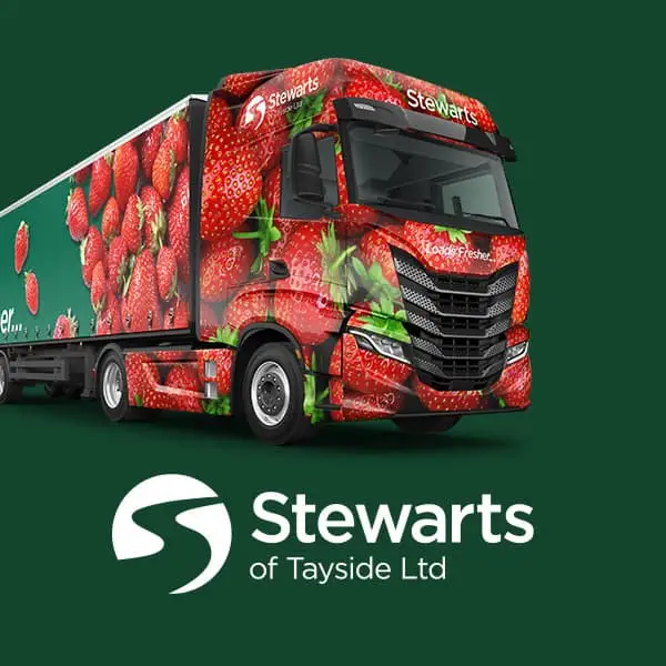 Website design for Stewarts of Tayside Farm